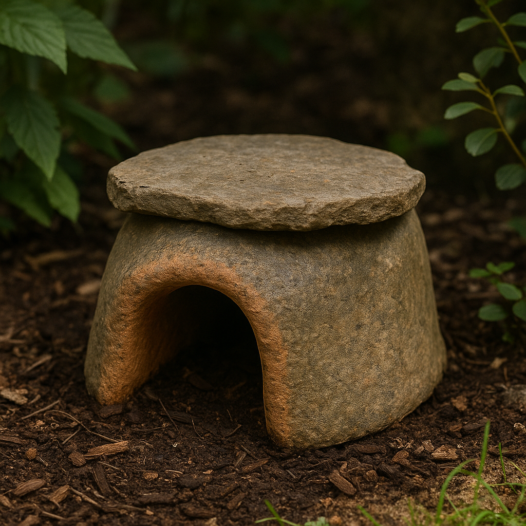 SCULPTED ECO TOAD ABODE