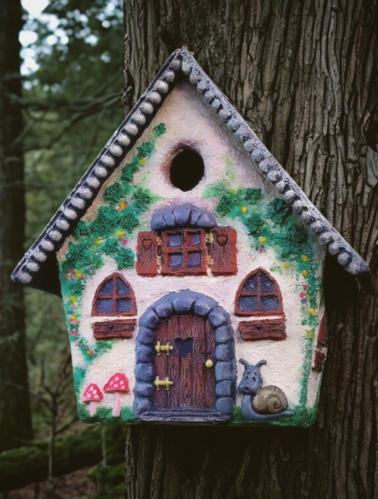 SCULPTED WHIMSICAL HOUSE