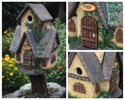 ECO SCULPTED BIRD MANSION