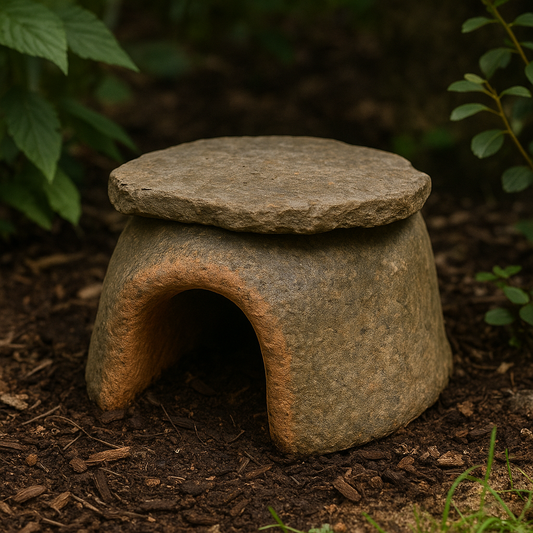 SCULPTED ECO TOAD ABODE